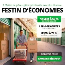 Depotium Mini-Entrepôt - Lachine Promotion