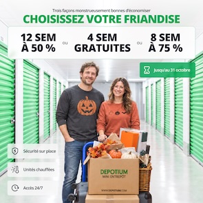 Depotium Mini-Entrepôt - Lachine Promotion
